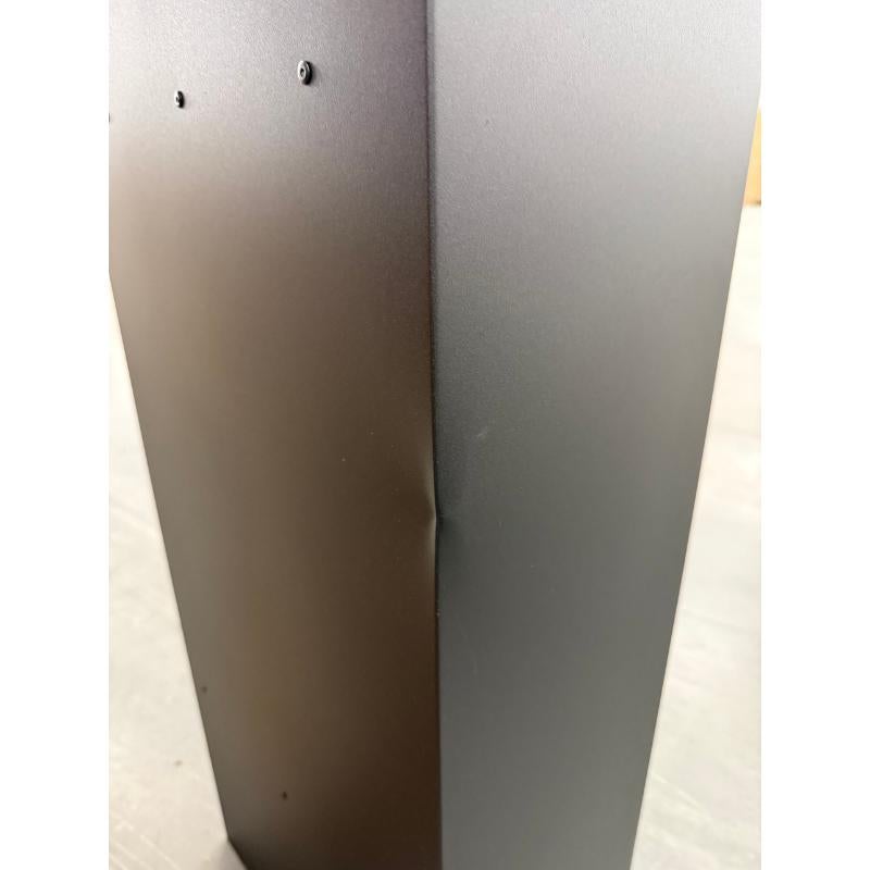 2e Kans - Allux Pakketzuil 600 - Zwart, Hardbrass B.V., Gebruikt, Staal, Staande brievenbus