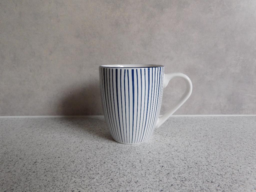 Senseo mok Strepen Blauw Loft, Ophalen of Verzenden, Zo goed als nieuw, Overige stijlen, Kop(pen) en/of Schotel(s)