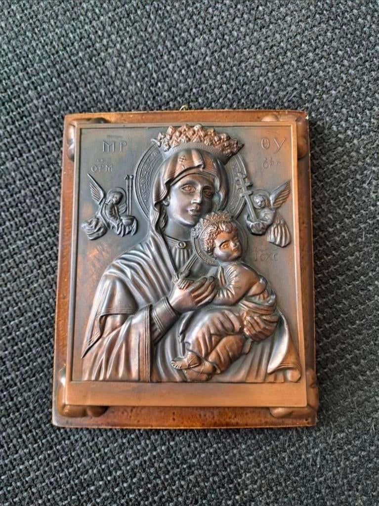 Vintage Icoon Maria van Altijddurende Bijstand, Ophalen