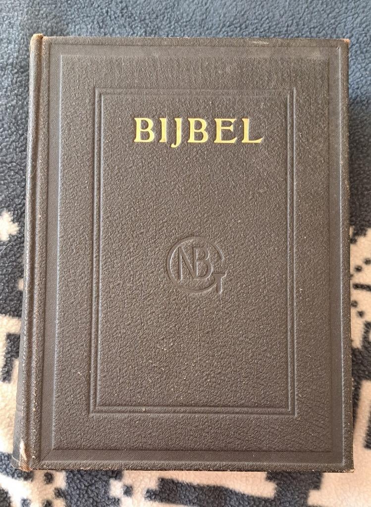 Grote, dikke bijbel, 1921, Antiek en Kunst, Antiek | Boeken en Bijbels, Ophalen of Verzenden