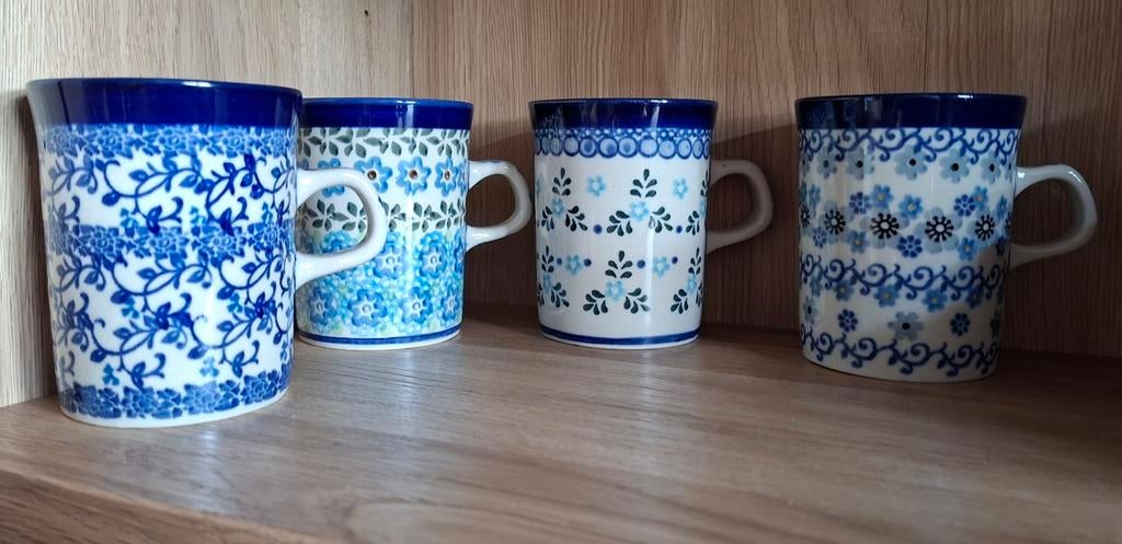 Bunzlau Castle  rechte mokken met oor - 250 ml, Huis en Inrichting, Keuken | Servies, ., Keramiek, Nieuw, Ophalen of Verzenden