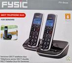 Fysic dect telefoon duo (FX-6020), Ophalen of Verzenden, Nieuw, 2 handsets