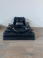 PS4 met 1 controller en alle kabels, Spelcomputers en Games, Spelcomputers | Sony PlayStation 4, Ophalen, Met games, Zo goed als nieuw