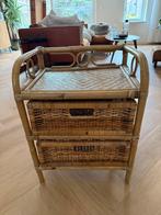 Rotan ladekastje, Huis en Inrichting, Kasten | Ladekasten, Ophalen, Minder dan 50 cm, Zo goed als nieuw, 3 of 4 laden