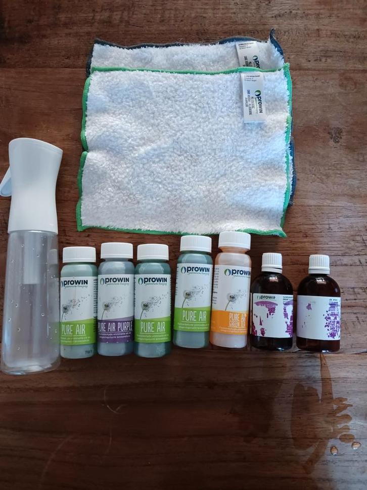 Prowin Wasparfum, Doeken & Pure Air Set, Huis en Inrichting, Schoonmaakartikelen, Overige typen, Ophalen of Verzenden