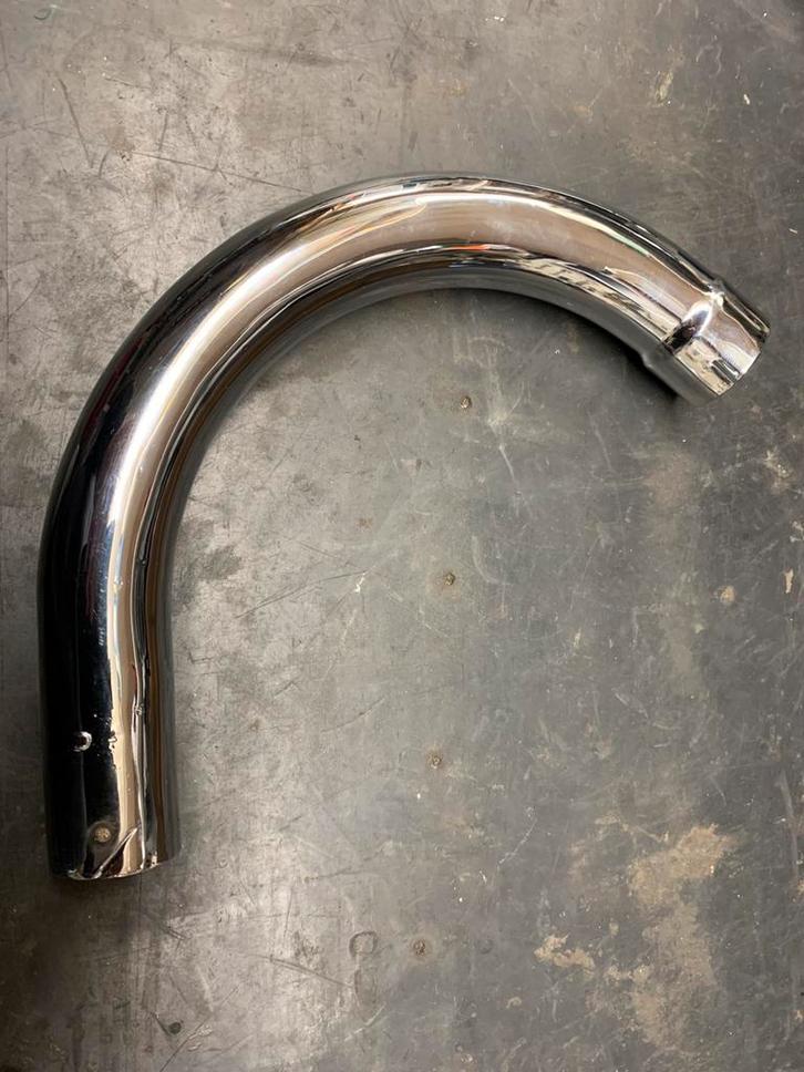 Orginele Zundapp uitlaat bocht voor SL, Fietsen en Brommers, Brommeronderdelen | Zundapp, Zo goed als nieuw, Uitlaat, Ophalen of Verzenden