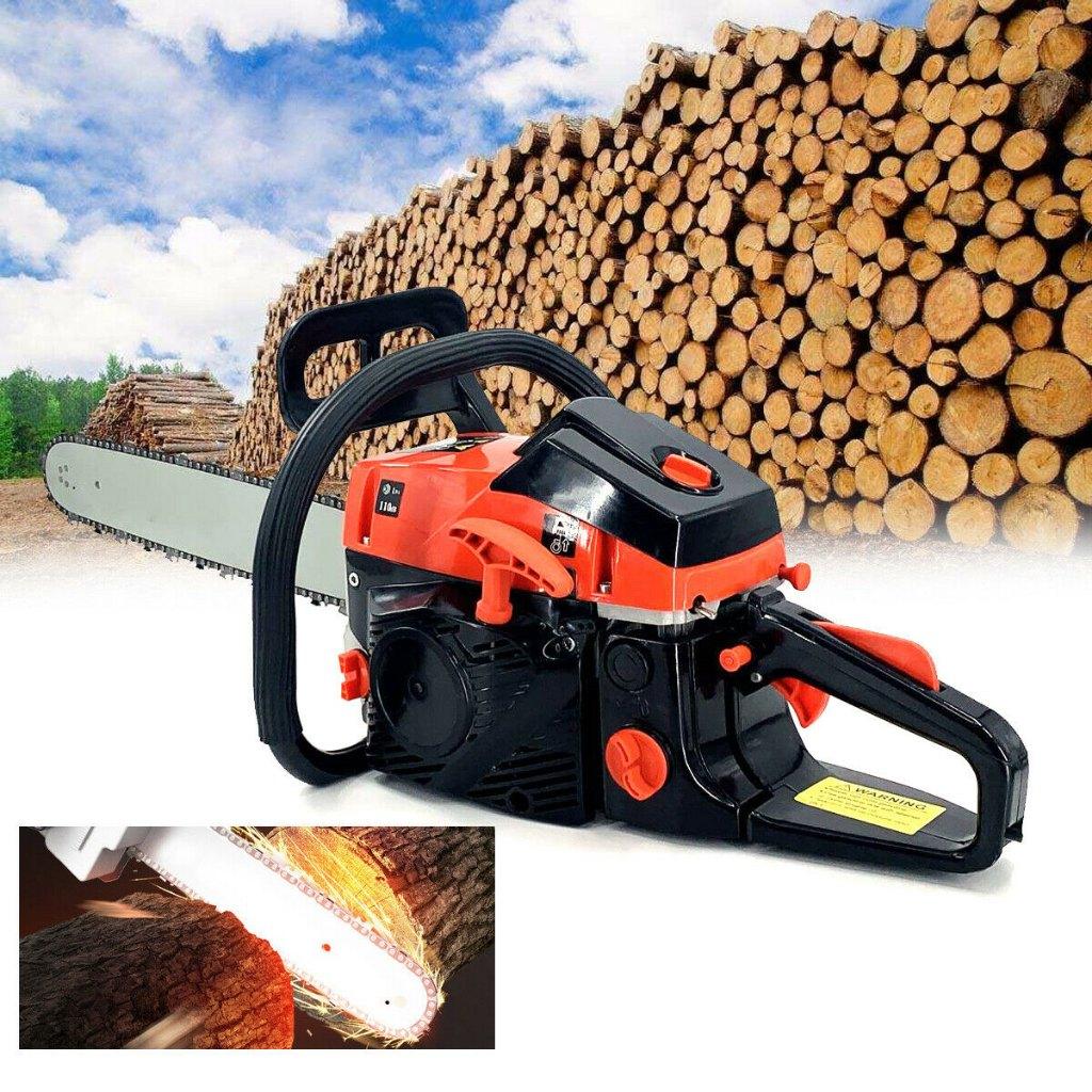 3.4 PK 52 cc Benzine Kettingzaag 20 inch Motorzaazaag 2.5 KW, Ophalen of Verzenden, Nieuw