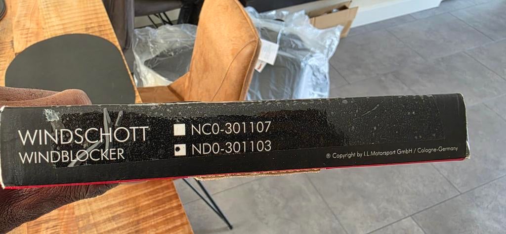 I.L. Motorsport MX5 ND Windblocker - Nieuw!, Auto-onderdelen, Interieur en Bekleding, Mazda, Nieuw, Ophalen of Verzenden