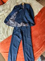 3-delig pak heren/jongens maat 44 / 176 / XS, Ophalen of Verzenden, Zo goed als nieuw, Maat 46 (S) of kleiner, Blauw