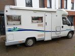 Te koop nette camper Chausson 70  1.8 turbo met interkoeling, Ringverwarming, Fiat, Treinzit, Chausson