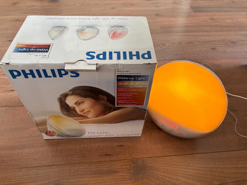 Philips Wake-up light, Ophalen of Verzenden, Zo goed als nieuw, Digitaal