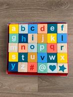 Houten alfabet blokken hema, Ophalen of Verzenden, Zo goed als nieuw