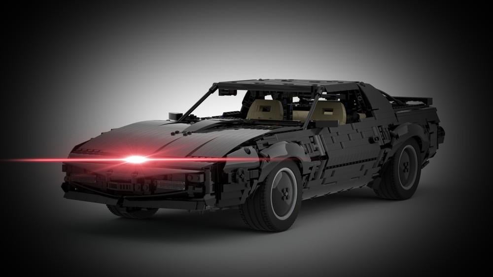 Knight Rider Kitt 1:8 Technisch Bouwstenen, Ophalen of Verzenden, Nieuw, Overige merken