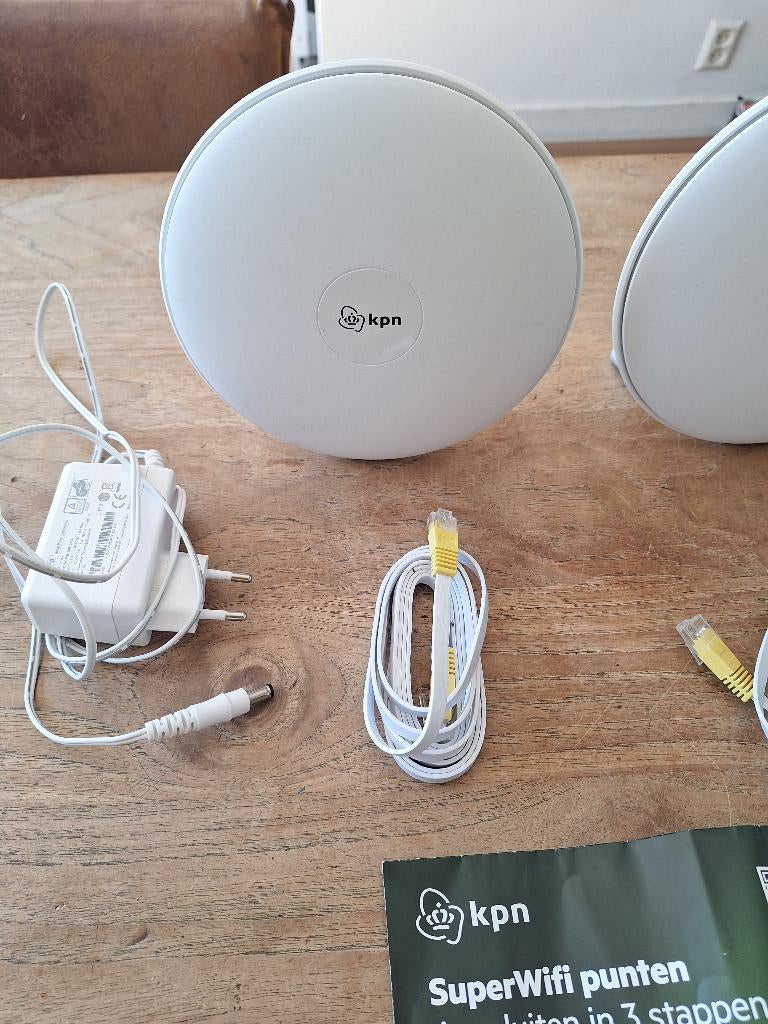 KPN SuperWifi punten, Computers en Software, WiFi-versterkers, Zo goed als nieuw, Ophalen of Verzenden