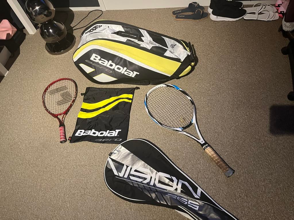 Tennis tas, Ophalen, Zo goed als nieuw, Tas, L2
