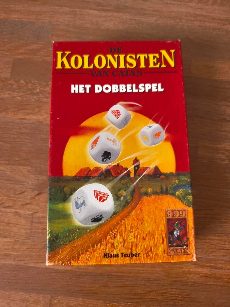 De Kolonisten van Catan: Het Dobbelspel (Pocket), Gebruikt, Ophalen of Verzenden, Een of twee spelers, 999 Games