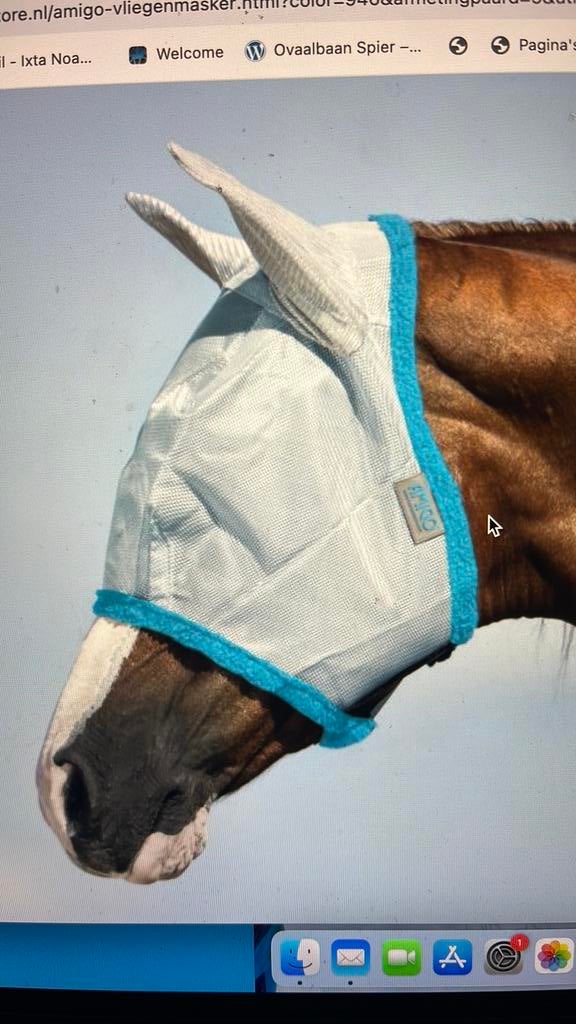 Amigo vliegenmasker voor C pony nieuw!, Dieren en Toebehoren, Ophalen of Verzenden, Nieuw