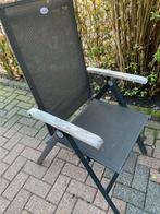 2 Hartmann tuinstoelen - Verstelbaar en inklapbaar, Ophalen of Verzenden, Gebruikt, Aluminium, Inklapbaar
