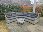 Loungeset tuin, Ophalen, 5 zitplaatsen, Kunststof, Gebruikt