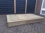 houten ZANDBAK 120x200 incl deksel kant en klaar geleverd, Ophalen, Nieuw