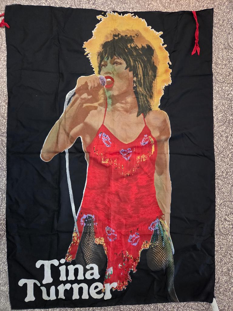 tina turner vlag, Verzamelen, Ophalen of Verzenden, Nieuw, Overige typen