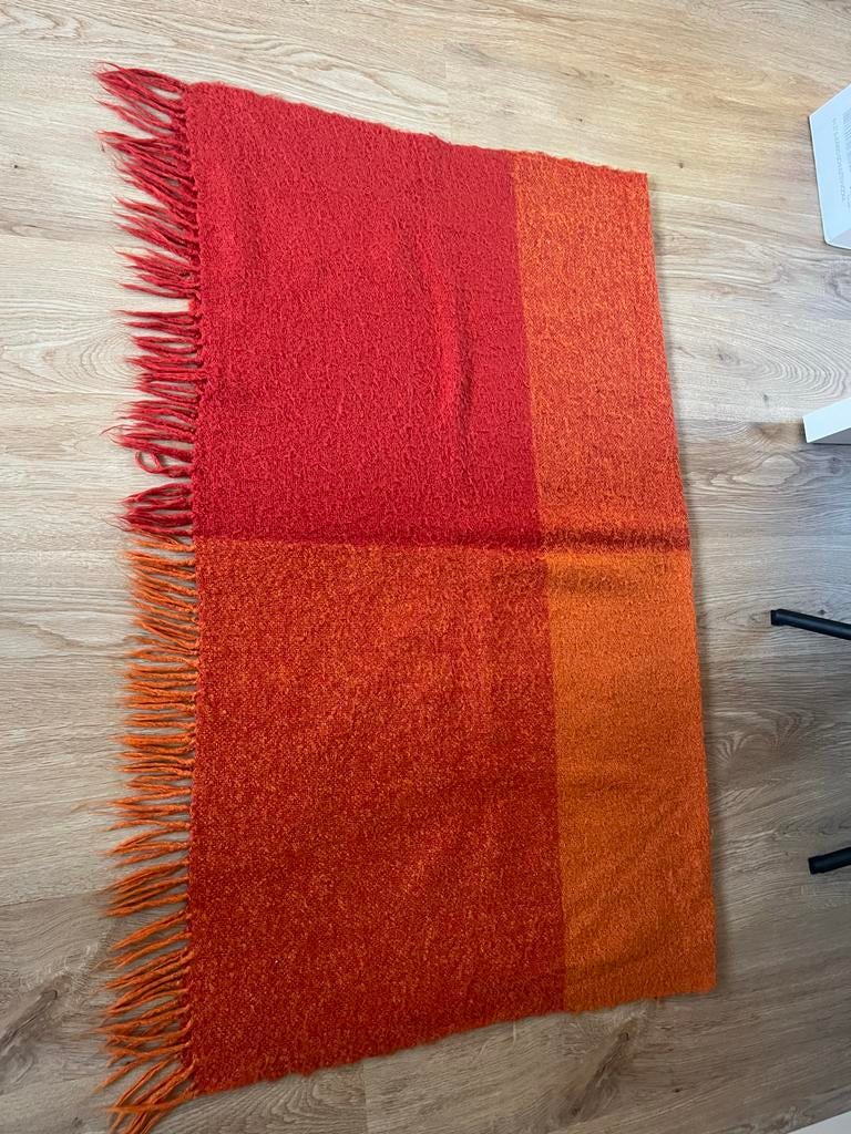 Prachtige wollen plaid Sissy Boy 170x130 cm, Ophalen of Verzenden, Zo goed als nieuw