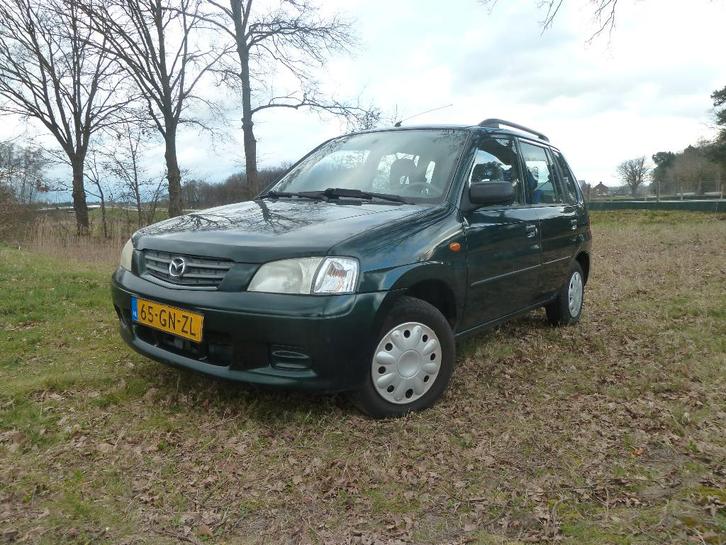 Mazda Demio 1.5 Exclusive 2001 Groen, Auto's, Mazda, Particulier, Demio, Centrale vergrendeling, Elektrische buitenspiegels, Elektrische ramen