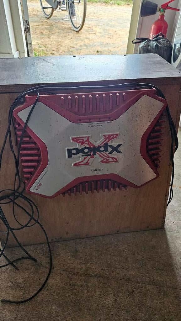 Sony versterker en Pioneer subwoofer, Ophalen of Verzenden, Gebruikt, 120 watt of meer, Pioneer