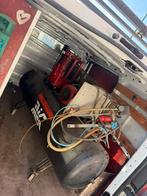 Industrieel compressor 400l, Doe-het-zelf en Verbouw, Compressors, 100 liter of meer, Zo goed als nieuw, Mobiel, 400 tot 800 liter/min