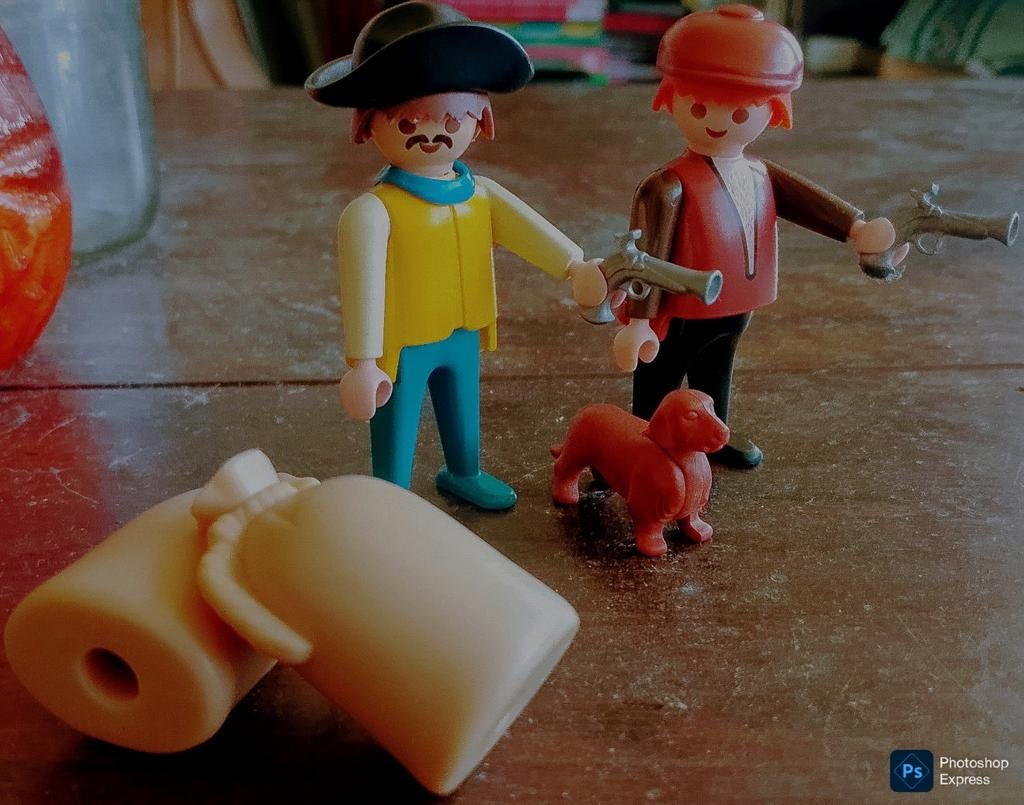 Bandieten Met Geldzakken En Hondje, Ophalen of Verzenden, Gebruikt, Los playmobil