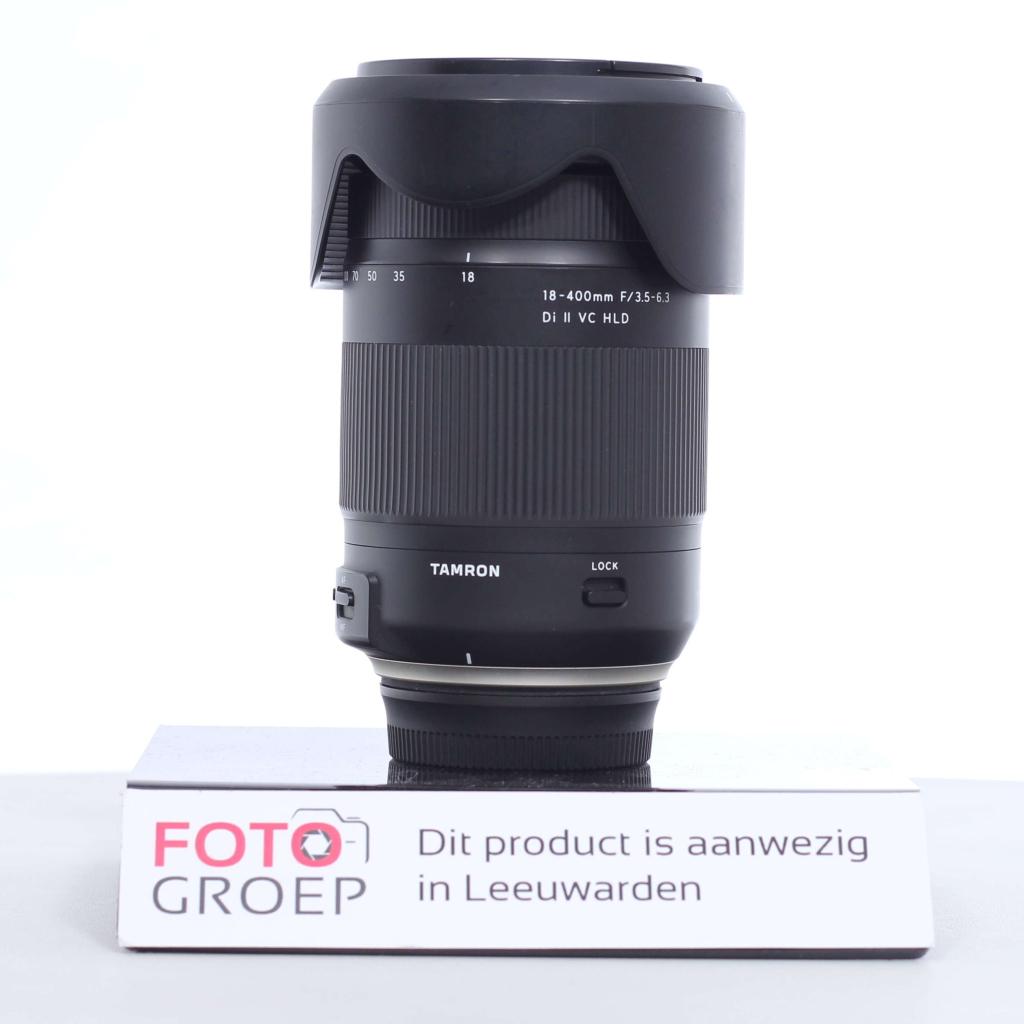 Tamron 18-400mm 3.5-6.3 Di II VC HLD Nikon (OCC-LEEUWARDEN), Foto-Groep, Luttekepoortstraat 26 3841 AX Harderwijk, Zo goed als nieuw