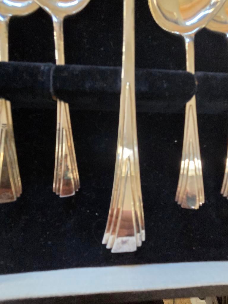 Zilver Lepelset in Luxe Doos - 7 Stuks, Ophalen of Verzenden