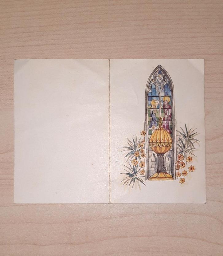 Vintage Geboortekaartje HILLY 23-05-1952, Verzamelen, Geboortekaartjes en Visitekaartjes, Geboortekaartje, Voor 1970, Ophalen of Verzenden