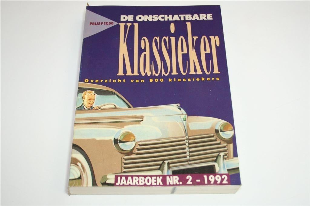 Onschatbare Klassieker [Jaarboek 1992] — 900 Auto's, Ophalen of Verzenden, Zo goed als nieuw, Algemeen