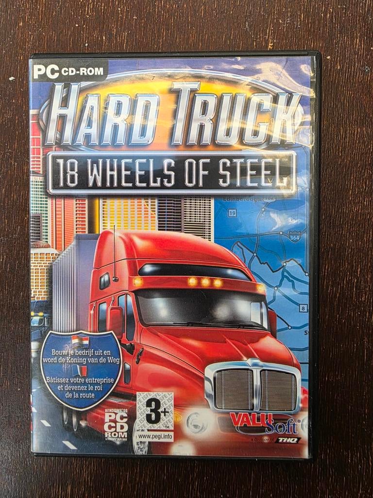 Pc game Hard Truck 18 Wheels of Steel, Spelcomputers en Games, Games | Pc, 1 speler, Ophalen of Verzenden, Zo goed als nieuw, Vanaf 3 jaar