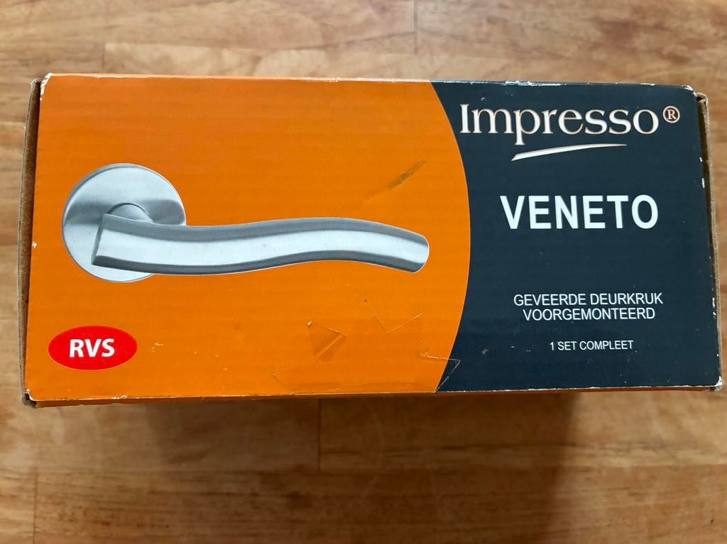 Deurkruk RVS, Ophalen of Verzenden, Nieuw, Rvs