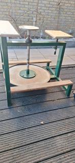 Pottenbak draaitafel, Ophalen