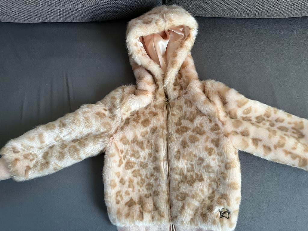 Guess kinder jas, Kinderen en Baby's, Babykleding | Maat 86, Ophalen, Gebruikt, Meisje, Jasje