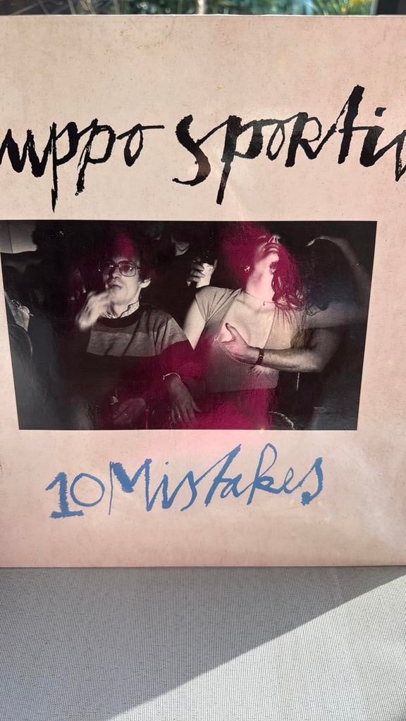 Gruppo Sportivo - 10 Mistakes LP (1977), Ophalen of Verzenden, Zo goed als nieuw