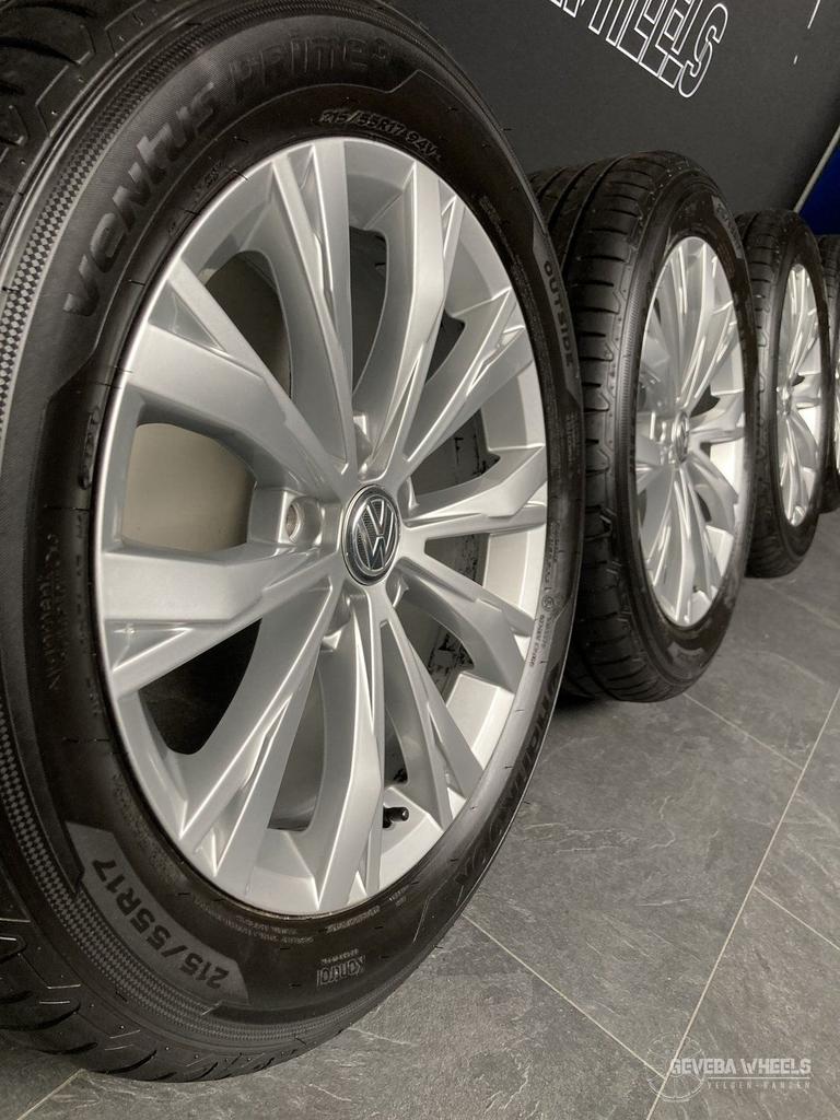 17” originele Volkswagen Passat B7 B8 velgen + banden 5x112, -, -, Banden en Velgen, 17 inch