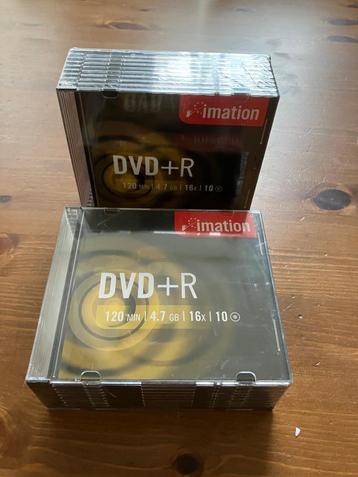 Lege DVD+R (2 pakken van 10) beschikbaar voor biedingen