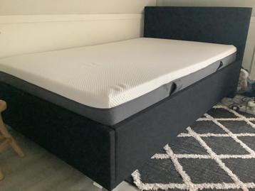 Compleet Bed twijfelaar 120x200 - Emma Matras & lattenbodem beschikbaar voor biedingen