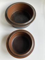 Arabia Ruska Fins servies borden 33cm kommen schalen bruin, N, N, Ophalen of Verzenden, Zo goed als nieuw