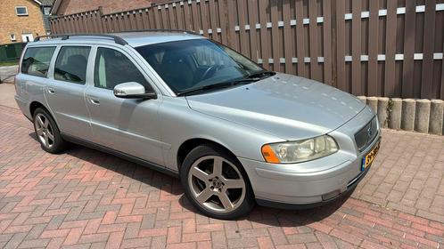 Volvo V70 2.4 D AUT 2006 Grijs, Auto's, Volvo, Particulier, V70, Diesel, F, Stationwagon, Automaat, Origineel Nederlands, Zilver of Grijs