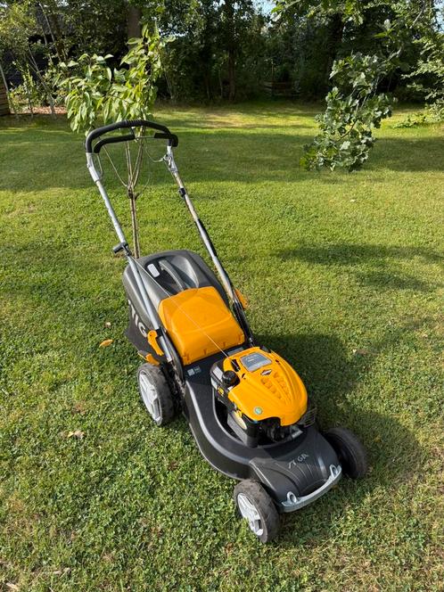 Stiga Turbo 48SB Grasmaaier met Aandrijving en B&S Motor, Tuin en Terras, Grasmaaiers, Gebruikt, Benzine-grasmaaier, 40 t/m 49 cm
