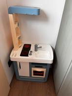 Smoby speelkeuken keukentje blauw, Ophalen of Verzenden, Zo goed als nieuw, Kunststof