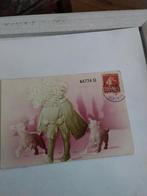 MAN MET PLANT METWEE GEITEN. 1908, Verzamelen, Ophalen of Verzenden, Voor 1920