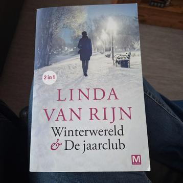 Linda van Rijn - 2 in 1 boek - Winterwereld + De Jaarclub beschikbaar voor biedingen