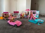 Barbie ambulance, auto, paard, huis en zwembad, Kinderen en Baby's, Speelgoed | Poppenhuizen, Ophalen of Verzenden, Zo goed als nieuw