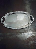 Verzilverd dienblad, Ophalen of Verzenden, Zo goed als nieuw, Metaal